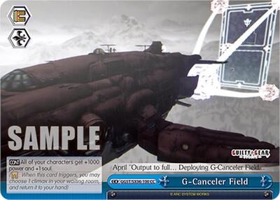 G-Canceler Field