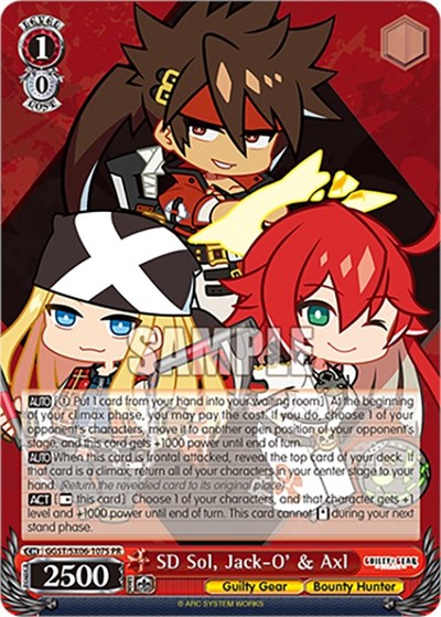 SD Sol, Jack-O' & Axl (Foil)