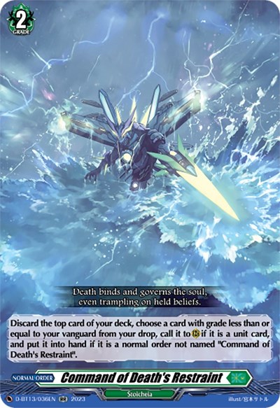 Command of Death's Restraint