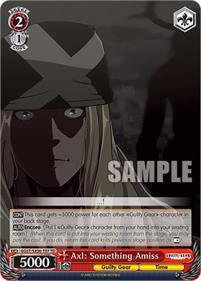 Axl: Something Amiss