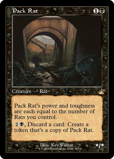 Pack Rat (Retro Frame)