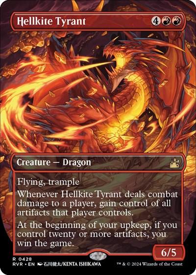 Hellkite Tyrant (Anime Borderless)