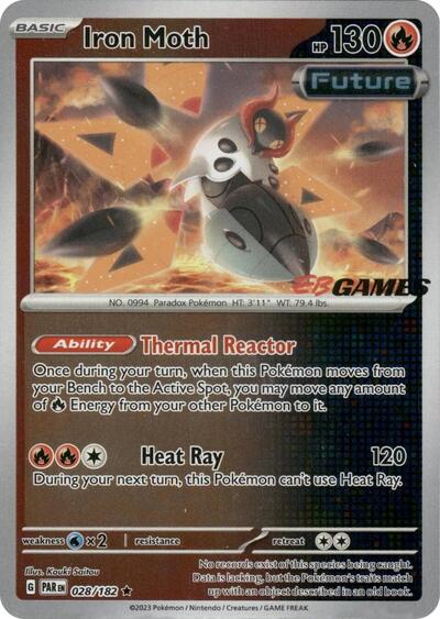 Iron Moth - 028/182 (EB Games Promo)