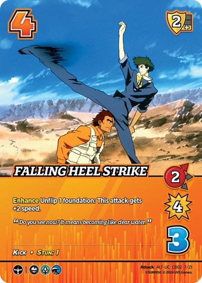 Falling Heel Strike (Alternate Art)