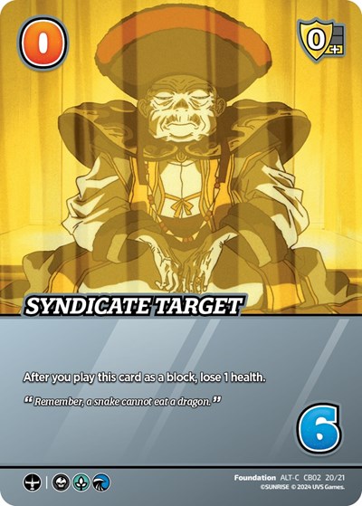 Syndicate Target (Alternate Art)