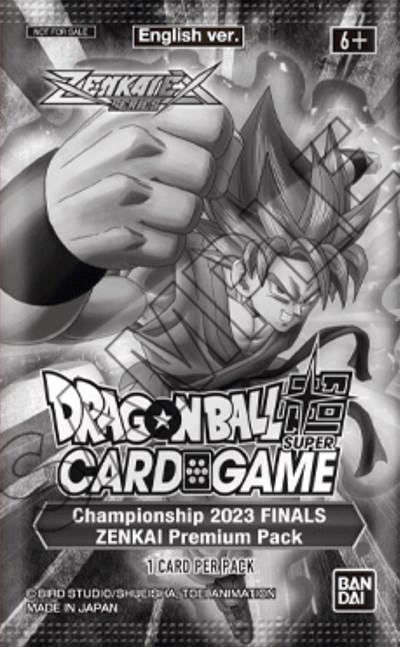2023 Championship Finals Zenkai Premium Pack