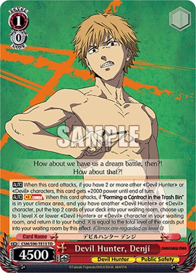 Devil Hunter, Denji