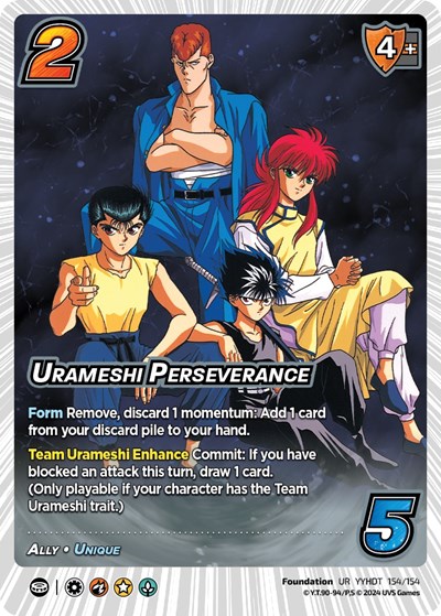 Urameshi Perseverance