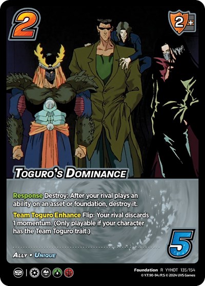 Toguro's Dominance