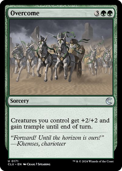 Overcome