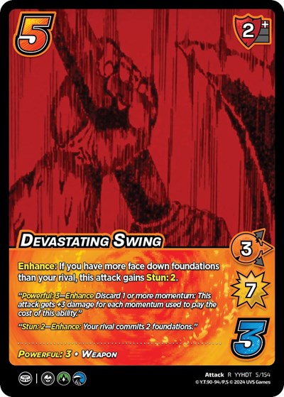 Devastating Swing