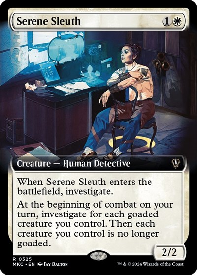 Serene Sleuth (Extended Art)