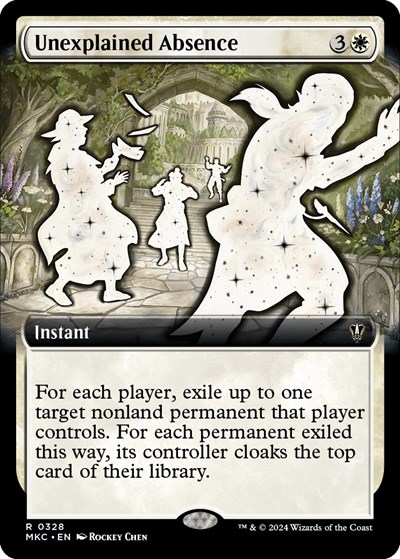 Unexplained Absence (Extended Art)