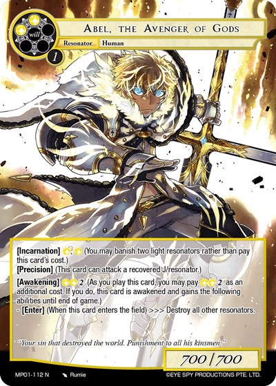 Abel, the Avenger of Gods