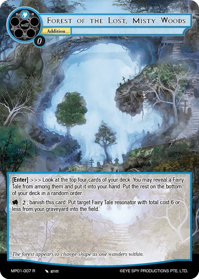 Forest of the Lost, Misty Woods
