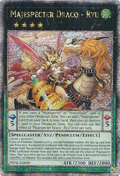 Majespecter Draco - Ryu (Quarter Century Secret Rare)