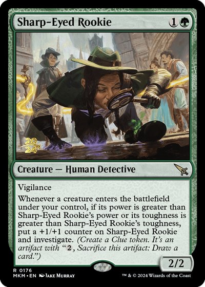 Sharp-Eyed Rookie