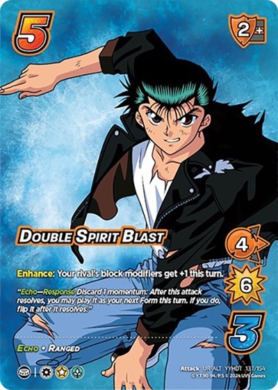 Double Spirit Blast (Alternate Art)