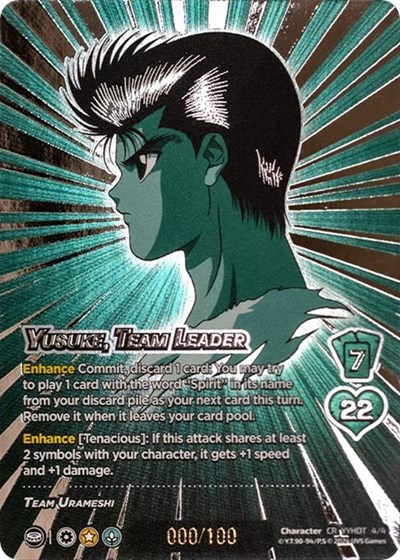 Yusuke, Team Leader (Serial Numbered)