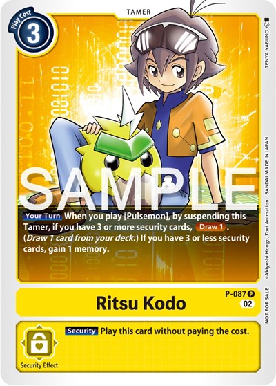 Ritsu Kodo - P-087 (Exceed Apocalypse Pre-Release)