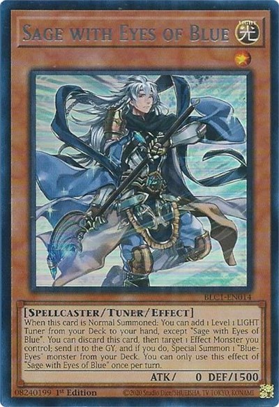 Sage with Eyes of Blue (Silver)