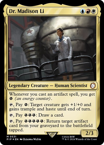 Dr. Madison Li (Surge Foil)