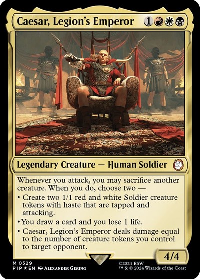 Caesar, Legion's Emperor (Surge Foil)