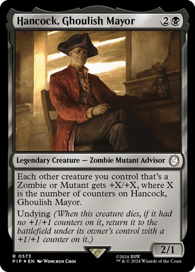 Hancock, Ghoulish Mayor (Surge Foil)