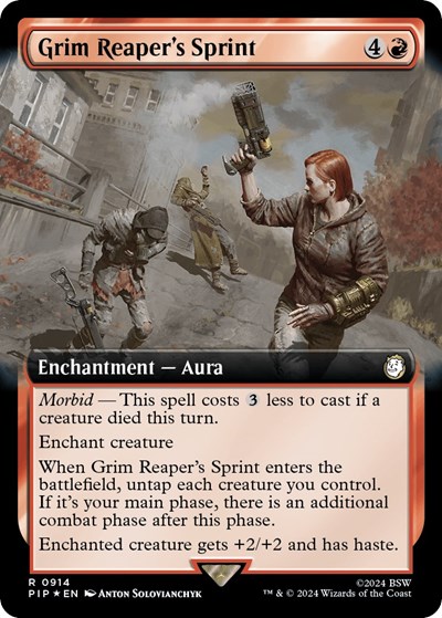 Grim Reaper's Sprint (Extended Art) (Surge Foil)