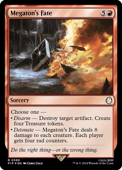 Megaton's Fate (Surge Foil)