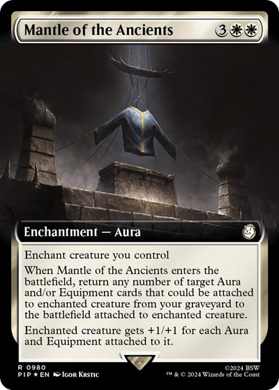 Mantle of the Ancients (Extended Art) (Surge Foil)