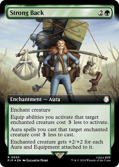 Strong Back (Extended Art) (Surge Foil)