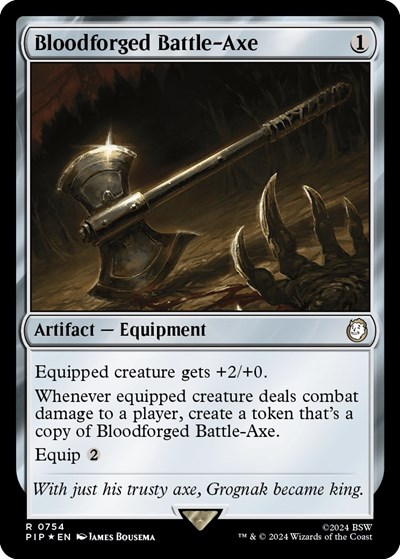 Bloodforged Battle-Axe (Surge Foil)