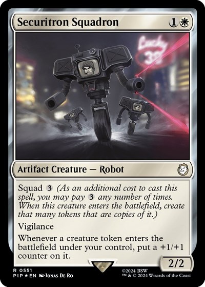 Securitron Squadron (Surge Foil)