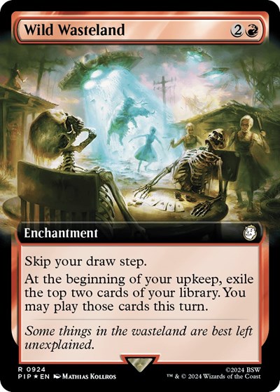 Wild Wasteland (Extended Art) (Surge Foil)