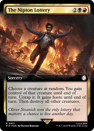 The Nipton Lottery (Extended Art) (Surge Foil)