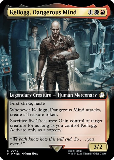 Kellogg, Dangerous Mind (Extended Art) (Surge Foil)