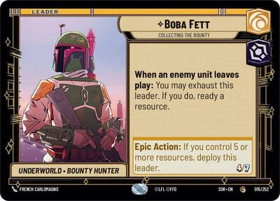 Boba Fett - Collecting the Bounty