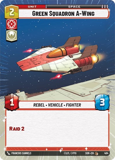 Green Squadron A-Wing (Hyperspace)