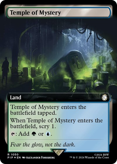 Temple of Mystery (Extended Art) (Surge Foil)