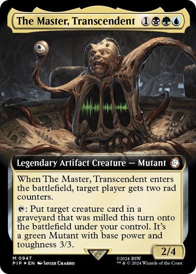 The Master, Transcendent (Extended Art) (Surge Foil)