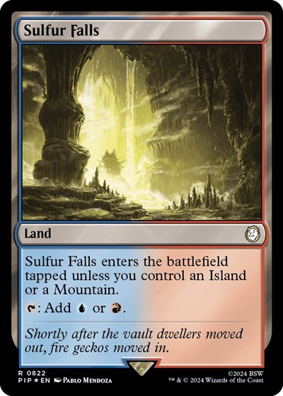 Sulfur Falls (Surge Foil)