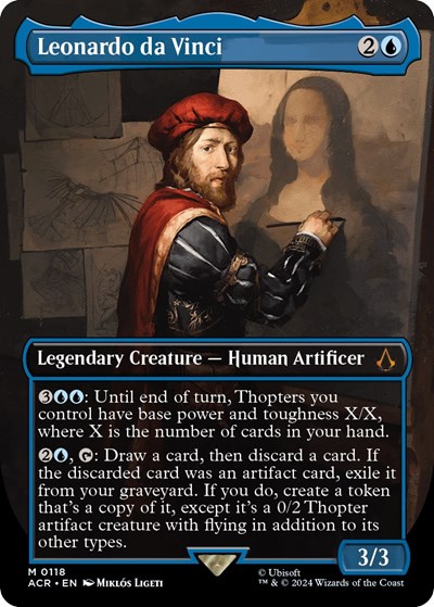Leonardo da Vinci (Borderless)