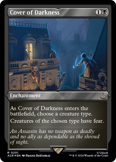 Cover of Darkness (Foil Etched)