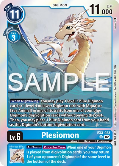 Plesiomon (Event Pack 6)