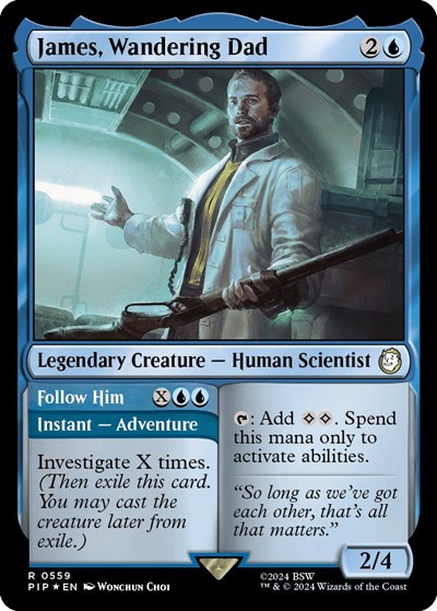 James, Wandering Dad (Surge Foil)