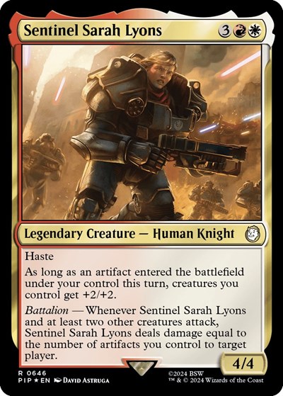 Sentinel Sarah Lyons (Surge Foil)