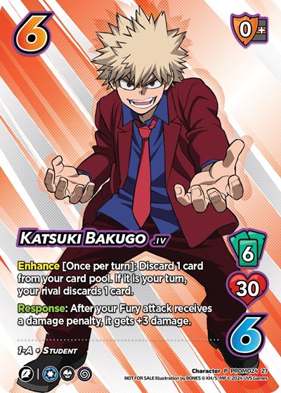 Katsuki Bakugo (Season 1 Local Qualifier Promo)