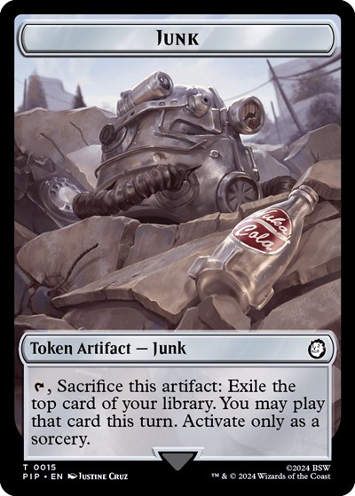 Junk // Settlement Double-Sided Token