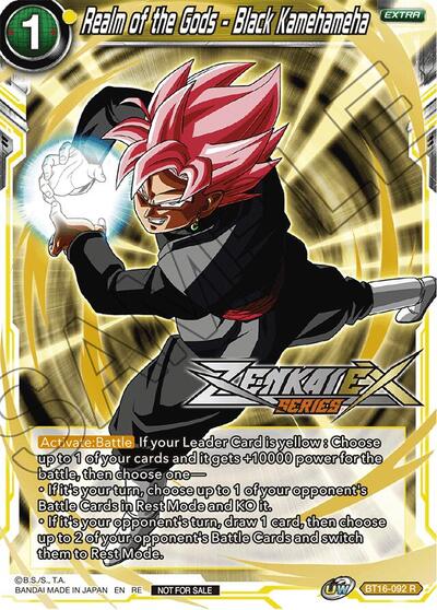 Realm of the Gods - Black Kamehameha (Event Pack 14)